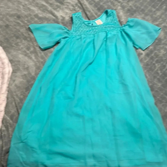 Other - Wonder Nation Teal Cold Shoulder Dress - Girl’s XL (14-16)